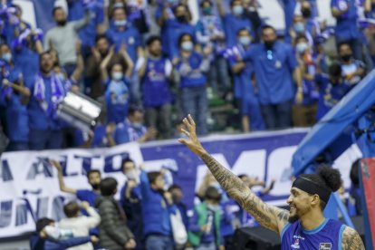 El club azulón soñó con la permanencia. © ECB