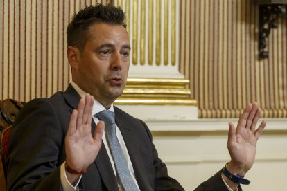 El alcalde de Burgos, Daniel de la Rosa. © ECB / SANTI OTERO