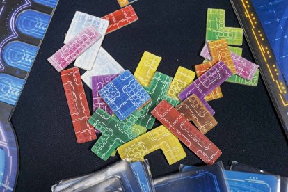 Piezas del Tentricks, de Andrés Saldeño. SANTI OTERO