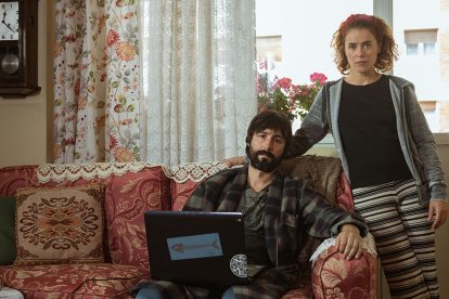 Mikel Losada y Patricia López Arnáiz, dos de los protagonistas de 'Ane'.