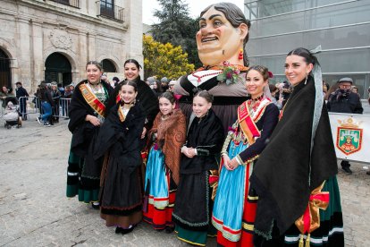 Instante de la celebración de la festividad de San Lesmes 2023. TOMÁS ALONSO