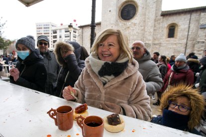 Instante de la celebración de la festividad de San Lesmes 2023. TOMÁS ALONSO