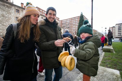 Instante de la celebración de la festividad de San Lesmes 2023. TOMÁS ALONSO