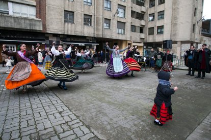 Instante de la celebración de la festividad de San Lesmes 2023. TOMÁS ALONSO