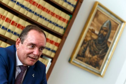 El director general de Cajaviva Caja Rural de Burgos, Ramón Sobremonte. SANTI OTERO