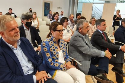Asistentes a la primera jornada del Foro Duero que ha organizado FAE Asemar. L. V.