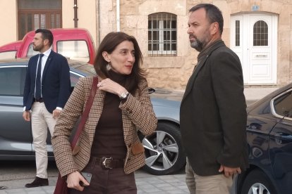 La ministra confía en alcanzar un acuerdo pronto con Unidas Podemos