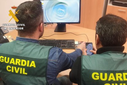 Investigación online de la Guardia Civil.