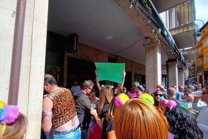 Despedida de soltera en la Gran Fiesta de la Vendimia. FOTOS: © ECB /  L. V.