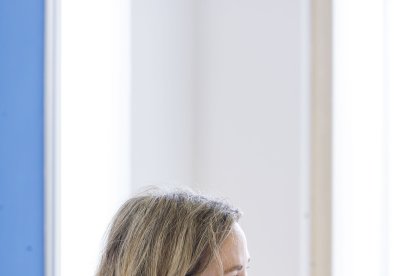 Instante de la entrevista con Ayala. SANTI OTERO