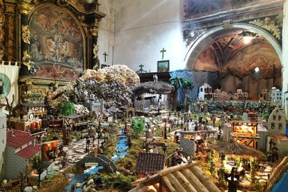 Vista general del belén monumental. DARÍO GONZALO