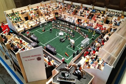 Vista general de la maqueta de El Plantío navideño. DARÍO GONZALO