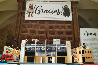 Quintanilla de Riofresno agradece la visita de todos los que acuden a su templo parroquial. DARÍO GONZALO