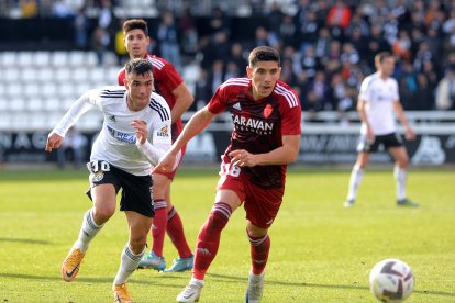 Burgos CF 2-2 Real Zaragoza. FOTOS: © ECB / TOMÁS ALONSO