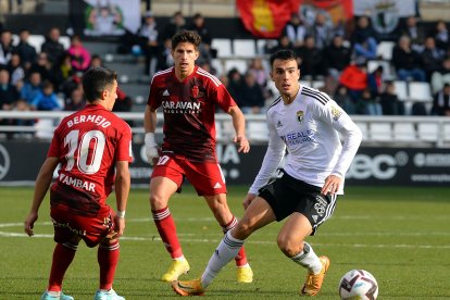 Burgos CF 2-2 Real Zaragoza. FOTOS: © ECB / TOMÁS ALONSO
