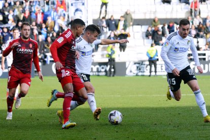 Burgos CF 2-2 Real Zaragoza. FOTOS: © ECB / TOMÁS ALONSO