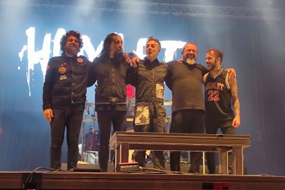 Hamlet despidiéndose del público burgalés. / D. S. M.