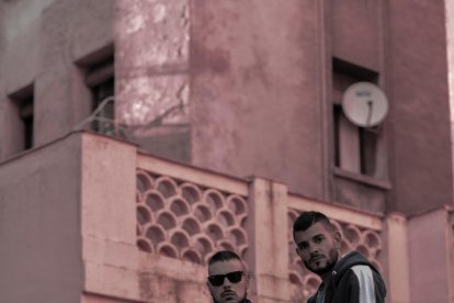 Víctor Rutty, Rober del Pyro y Dj Kaef. ÁLVARO PANIEGO