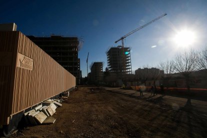 Vista del Residencial Santa Bárbara. TOMÁS ALONSO