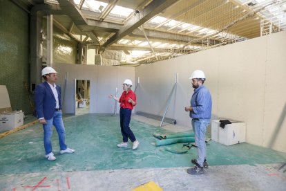 Interior del centro cívico Río Vena. SANTI OTERO