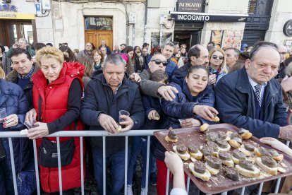 Imágenes de la Matanza organizada por la Sociedad Gastronómica Los Cucos en La Flora. SANTI OTERO