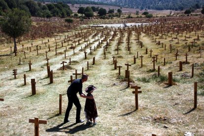 Sad Hill reclama un disfraz. Foto cedida por Sergio Moneo.