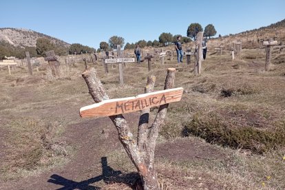Imagen del cementerio de Sad Hill. Foto cedida por Sergio Moneo.
