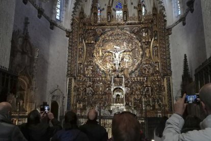 El ‘milagro de la luz’ en la Cartuja de Miraflores. DARÍO GONZALO
