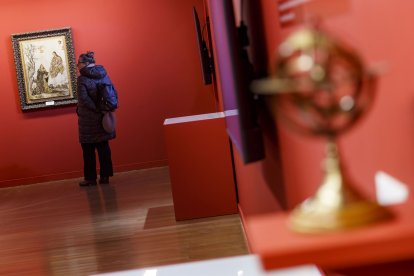 La muestra se podrá visitar en el Arco de Santa María hasta el 11 de junio. SANTI OTERO