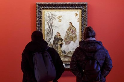 La muestra se podrá visitar en el Arco de Santa María hasta el 11 de junio. SANTI OTERO