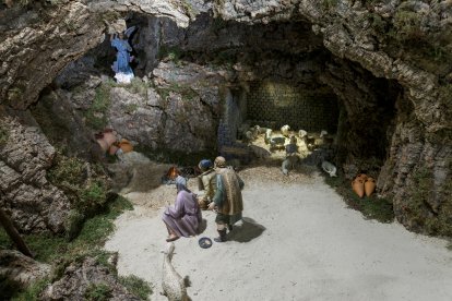 Escena del Belén monumental de Fundación Círculo. SANTI OTERO