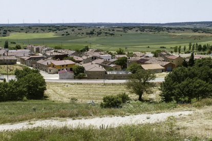 El pueblo de Cernégula, al norte de la Merindad de Río Ubierna. I. L. MURILLO