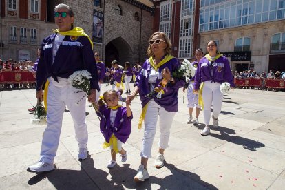 Celebración de la Ofrenda Floral en el día grande de las fiestas de San Pedro y San Pablo 2022. TOMÁS ALONSO