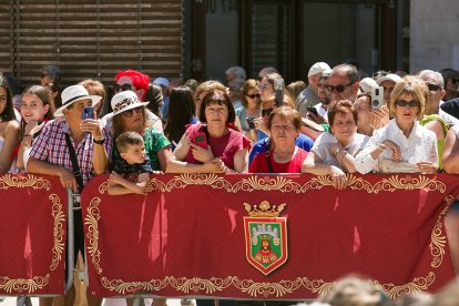 Celebración de la Ofrenda Floral en el día grande de las fiestas de San Pedro y San Pablo 2022. TOMÁS ALONSO