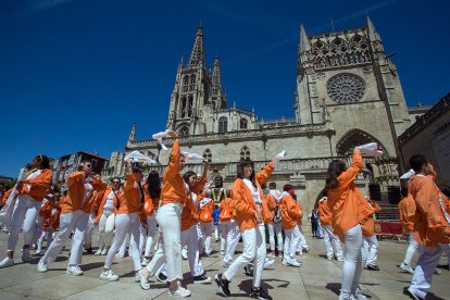 Celebración de la Ofrenda Floral en el día grande de las fiestas de San Pedro y San Pablo 2022. TOMÁS ALONSO