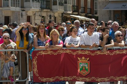 Celebración de la Ofrenda Floral en el día grande de las fiestas de San Pedro y San Pablo 2022. TOMÁS ALONSO
