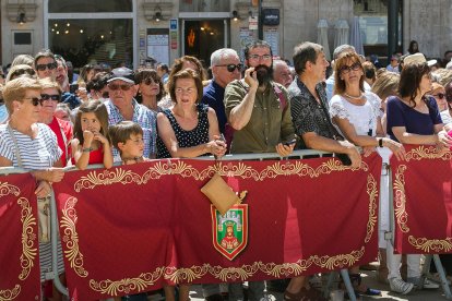 Celebración de la Ofrenda Floral en el día grande de las fiestas de San Pedro y San Pablo 2022. TOMÁS ALONSO