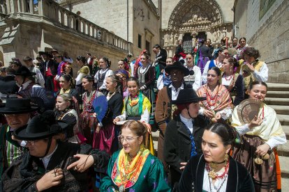 Celebración de la Ofrenda Floral en el día grande de las fiestas de San Pedro y San Pablo 2022. TOMÁS ALONSO