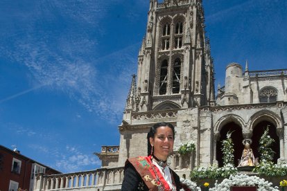 Celebración de la Ofrenda Floral en el día grande de las fiestas de San Pedro y San Pablo 2022. TOMÁS ALONSO