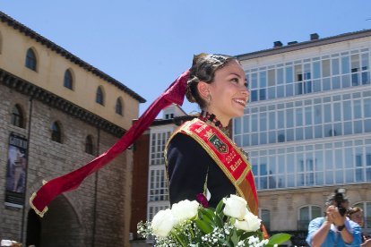 Celebración de la Ofrenda Floral en el día grande de las fiestas de San Pedro y San Pablo 2022. TOMÁS ALONSO