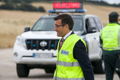 jefe provincial de Tráfico de Burgos, Raúl Galán.