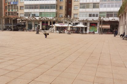 Imagen de la plaza de España.