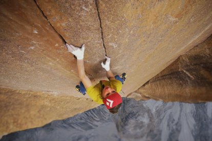 La montañera Babsi Zanger en Pakistán, escenario de la cinta ‘Burning the Flame’. REEL ROCK