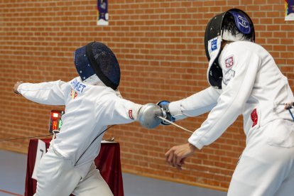 Campeonato de España de Esgrima celebrado en las instalaciones de la UBU. SANTI OTERO