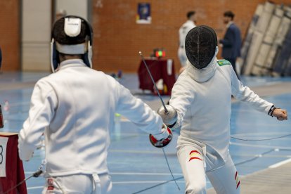 Campeonato de España de Esgrima celebrado en las instalaciones de la UBU. SANTI OTERO