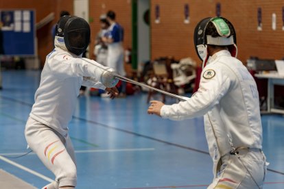 Campeonato de España de Esgrima celebrado en las instalaciones de la UBU. SANTI OTERO