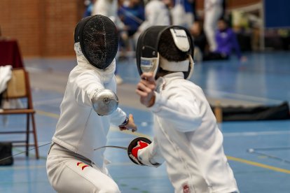 Campeonato de España de Esgrima celebrado en las instalaciones de la UBU. SANTI OTERO