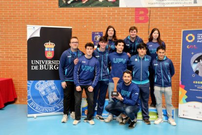 Campeonato de España de Esgrima celebrado en las instalaciones de la Universidad de Burgos. UBU