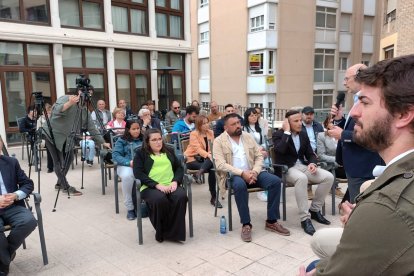 Vox ha organizado el mitin en el hotel Villa de Aranda