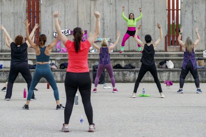 Instante de una de las clases. SANTI OTERO